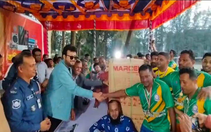 দশমিনায় মার্সেল ফুটবল লিগের ফাইনাল অনুষ্ঠিত